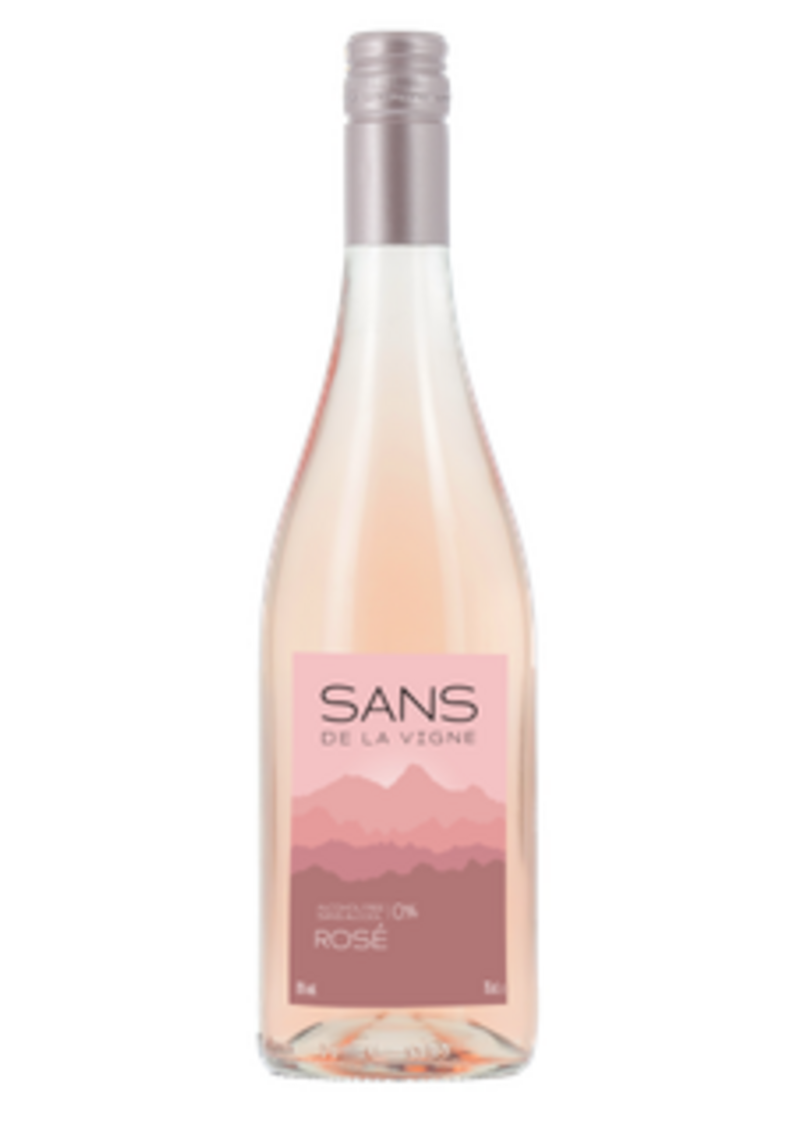 SANS de la Vigne Rosé 0% 75cl