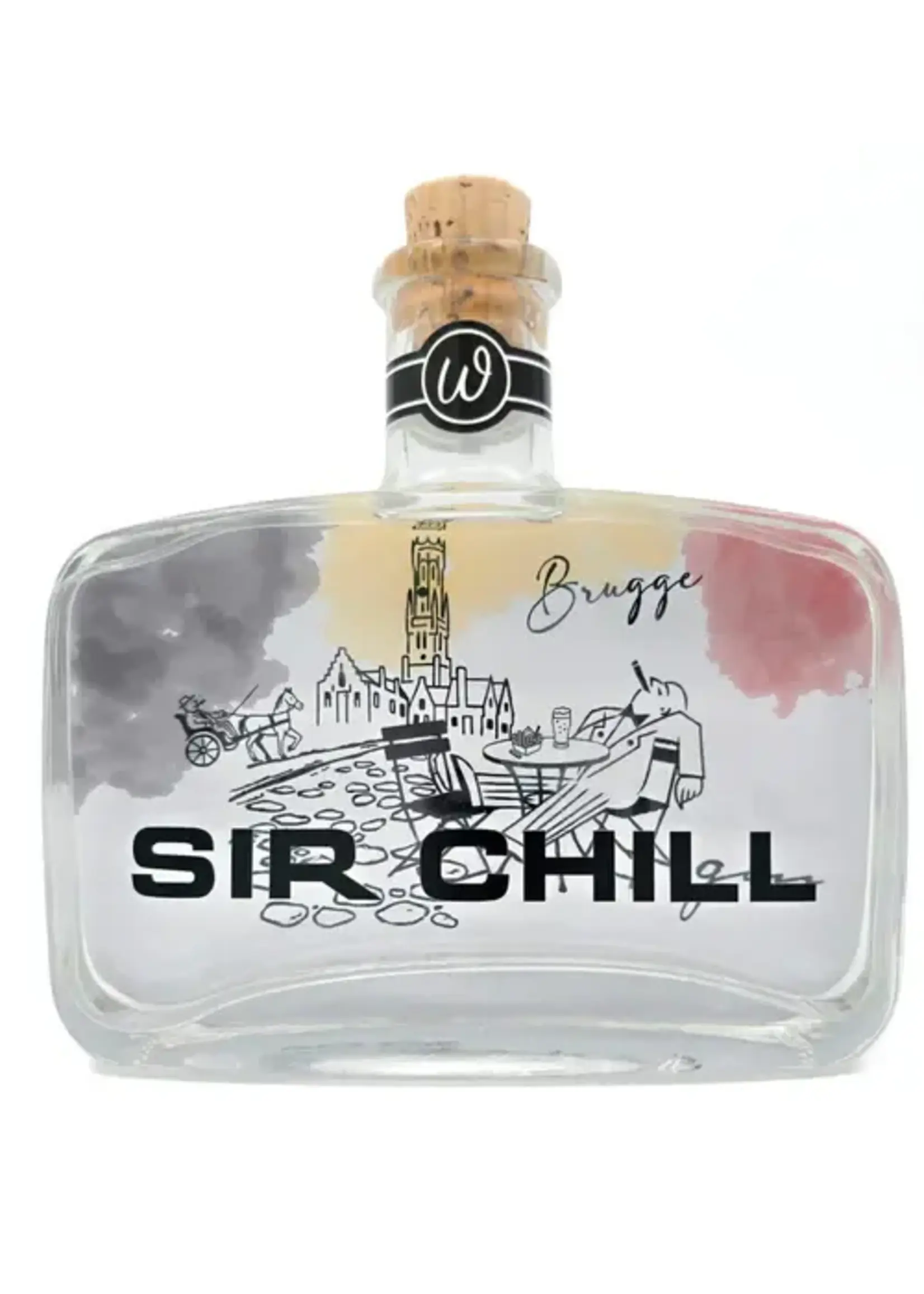 Sir Chill Gin in Brugge 37,5% 50cl