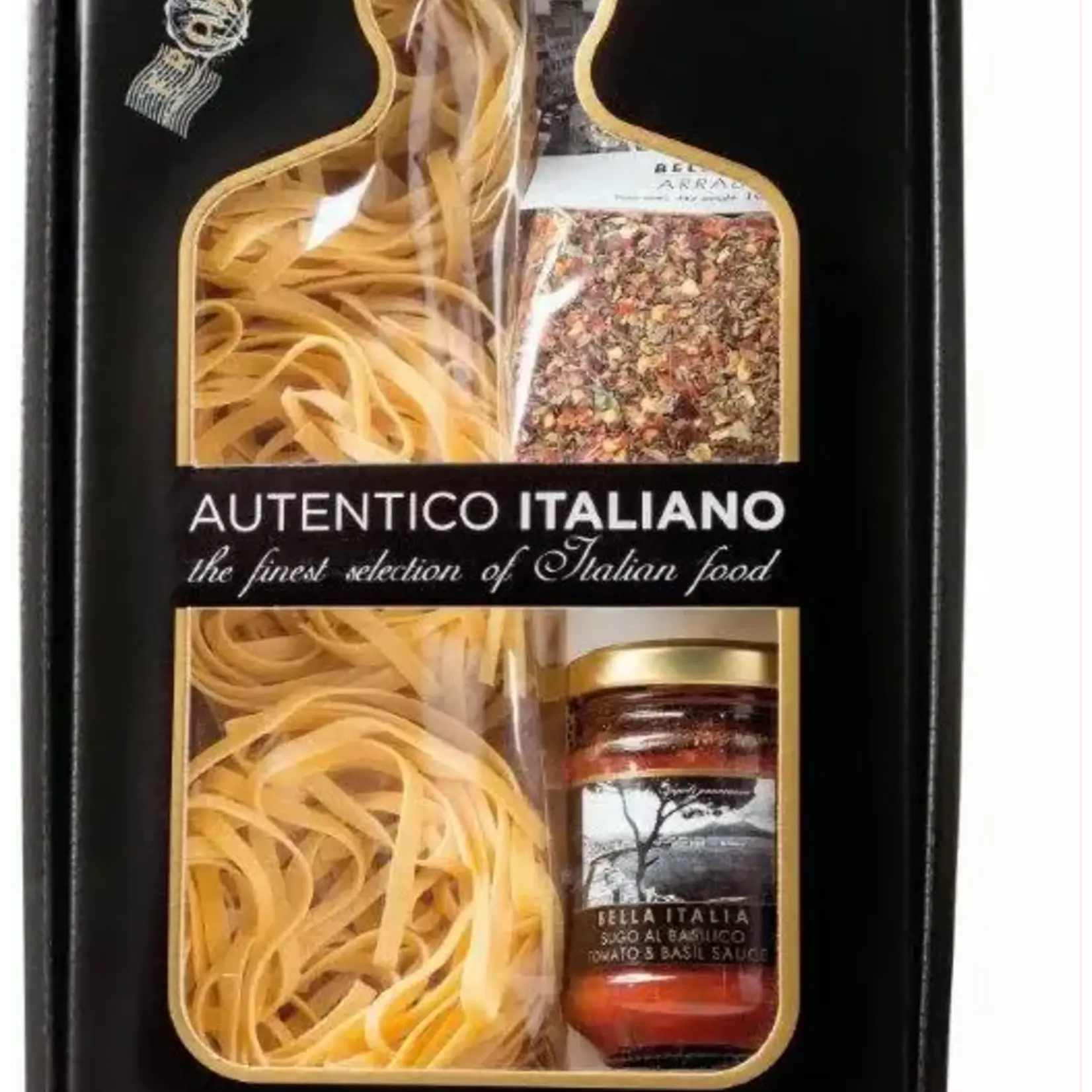 Bella Italia Tagliatelle 250g, Saus & Kruiden Giftset