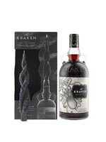 The Kraken Black Spiced Rum + Candle Box 40% 1L