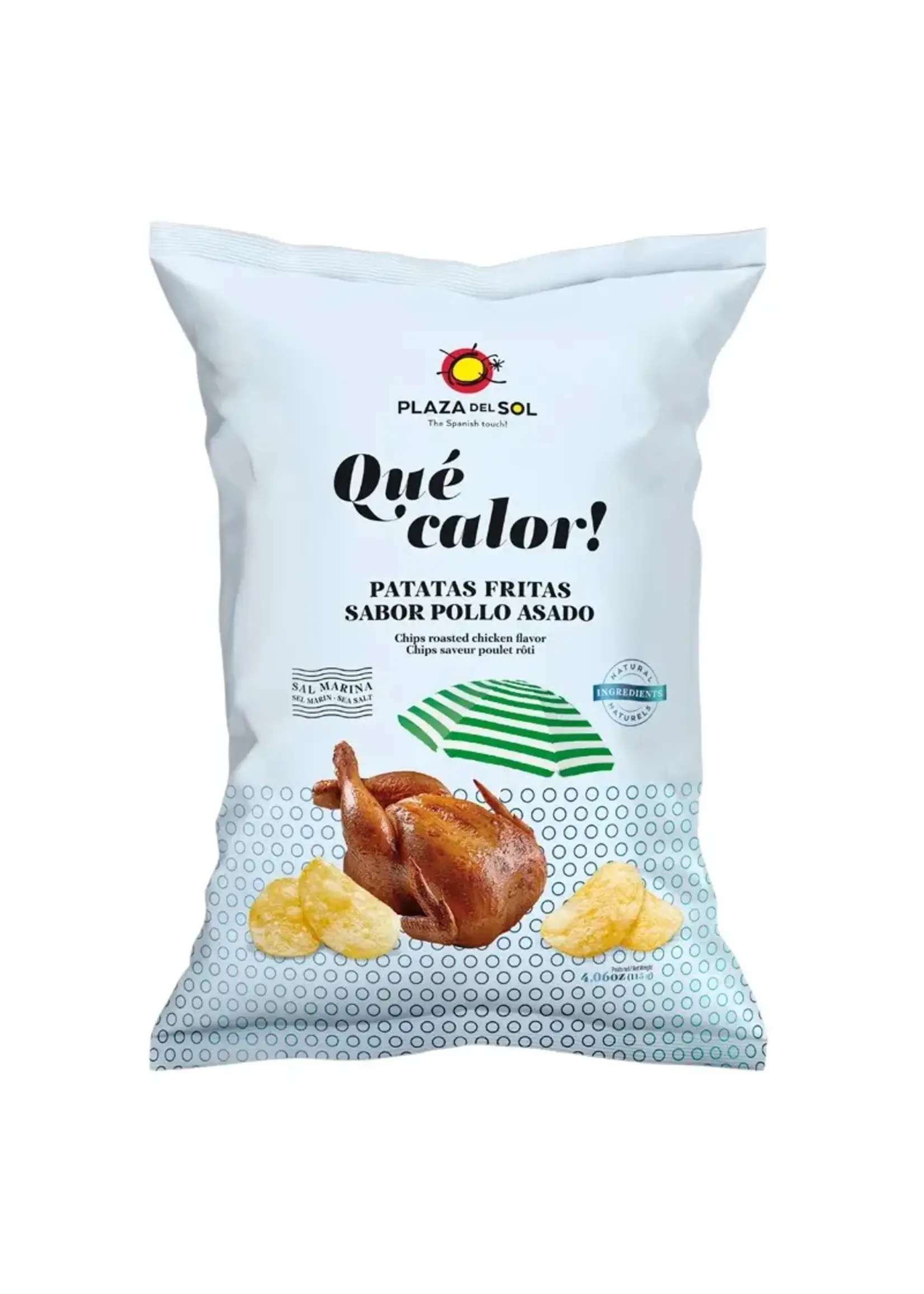 Plaza del Sol Que Calor Chips 115g