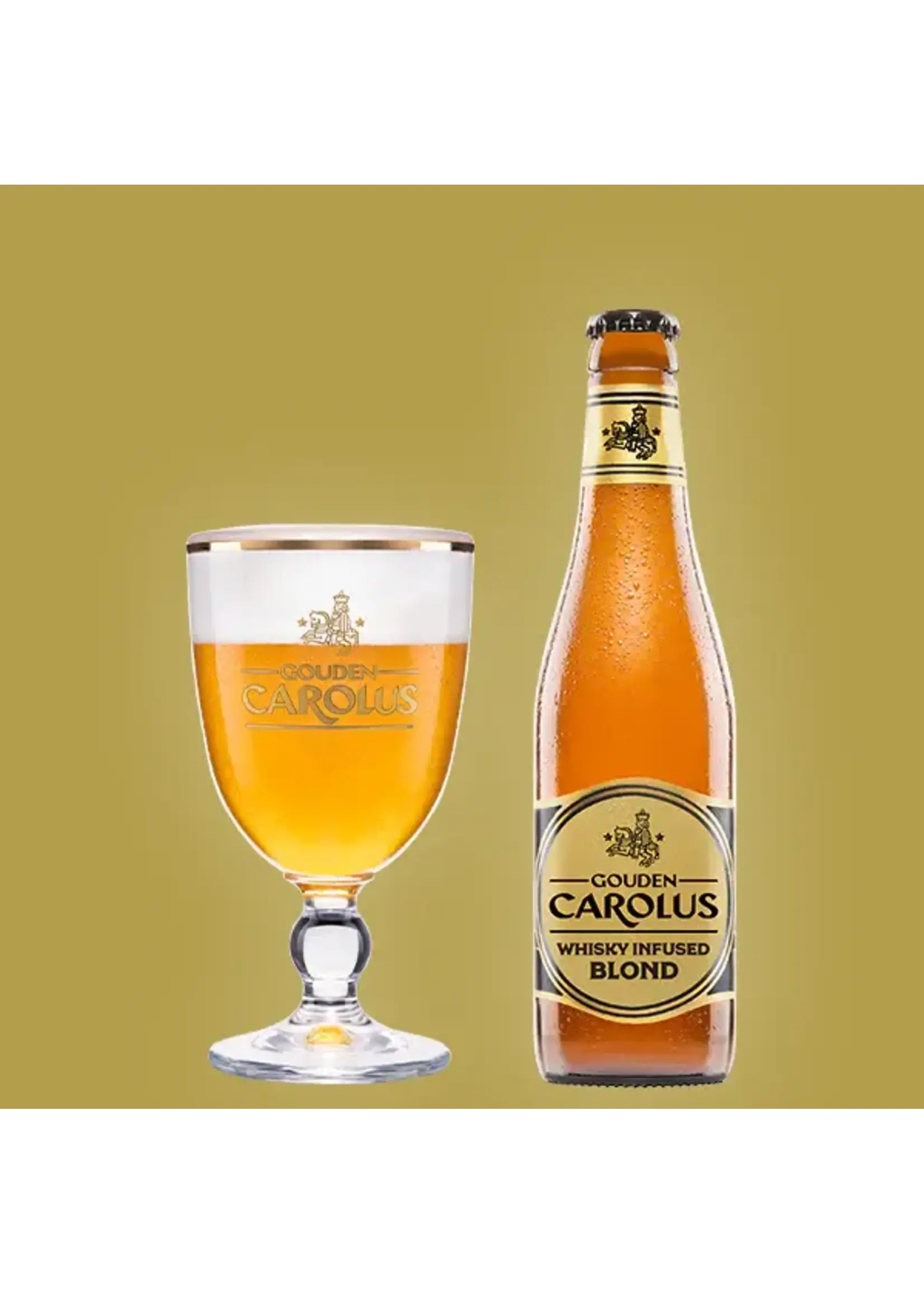 Gouden Carolus Whisky Infused Blond 10,7% 33cl