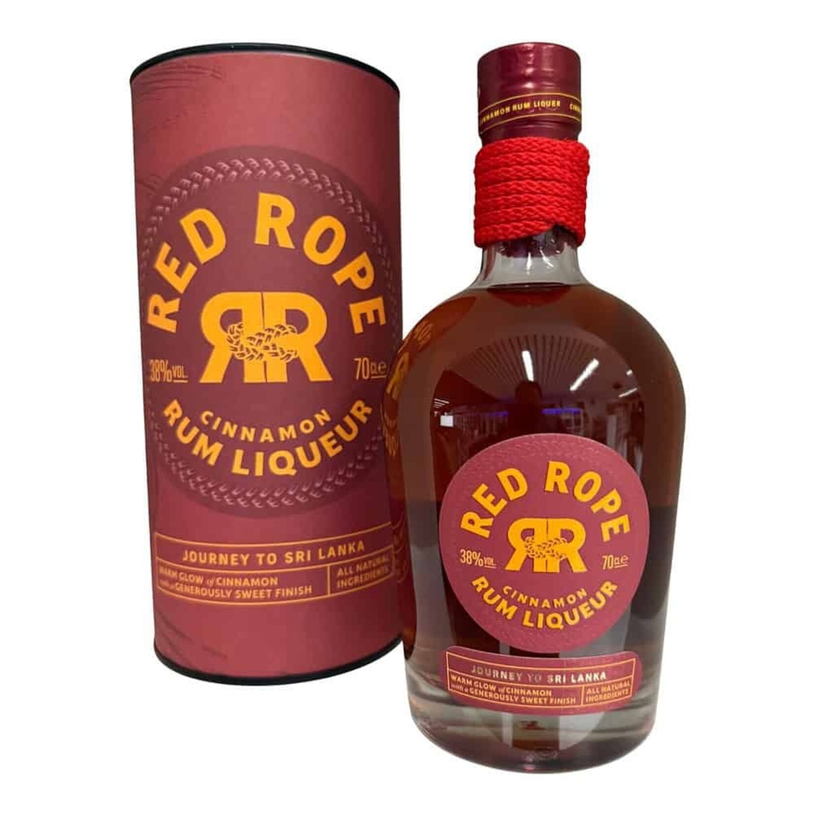 Red Rope Cinnamon Rum Liqueur 38% 70cl