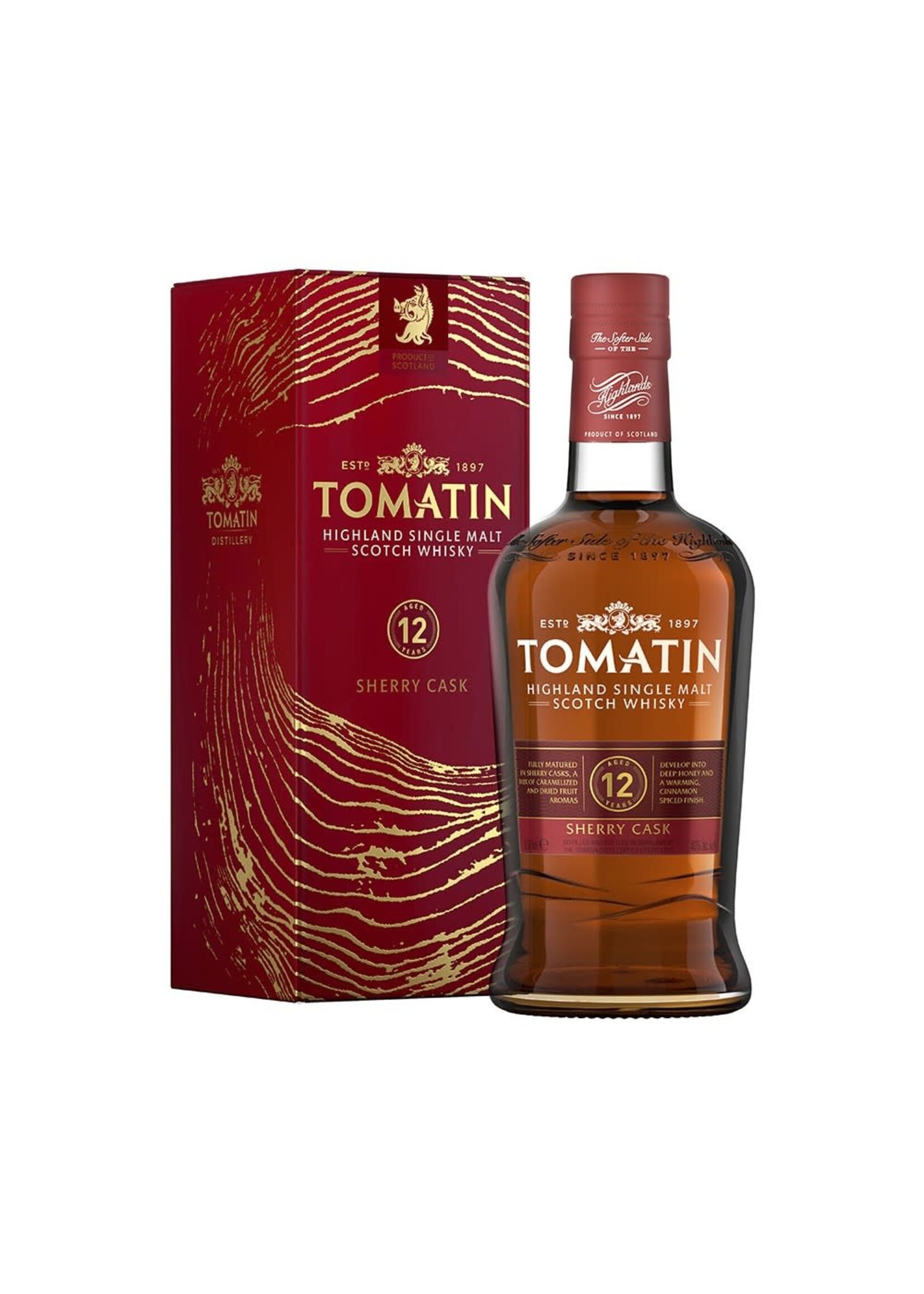 Tomatin 12Y Sherry Cask 40% 70cl