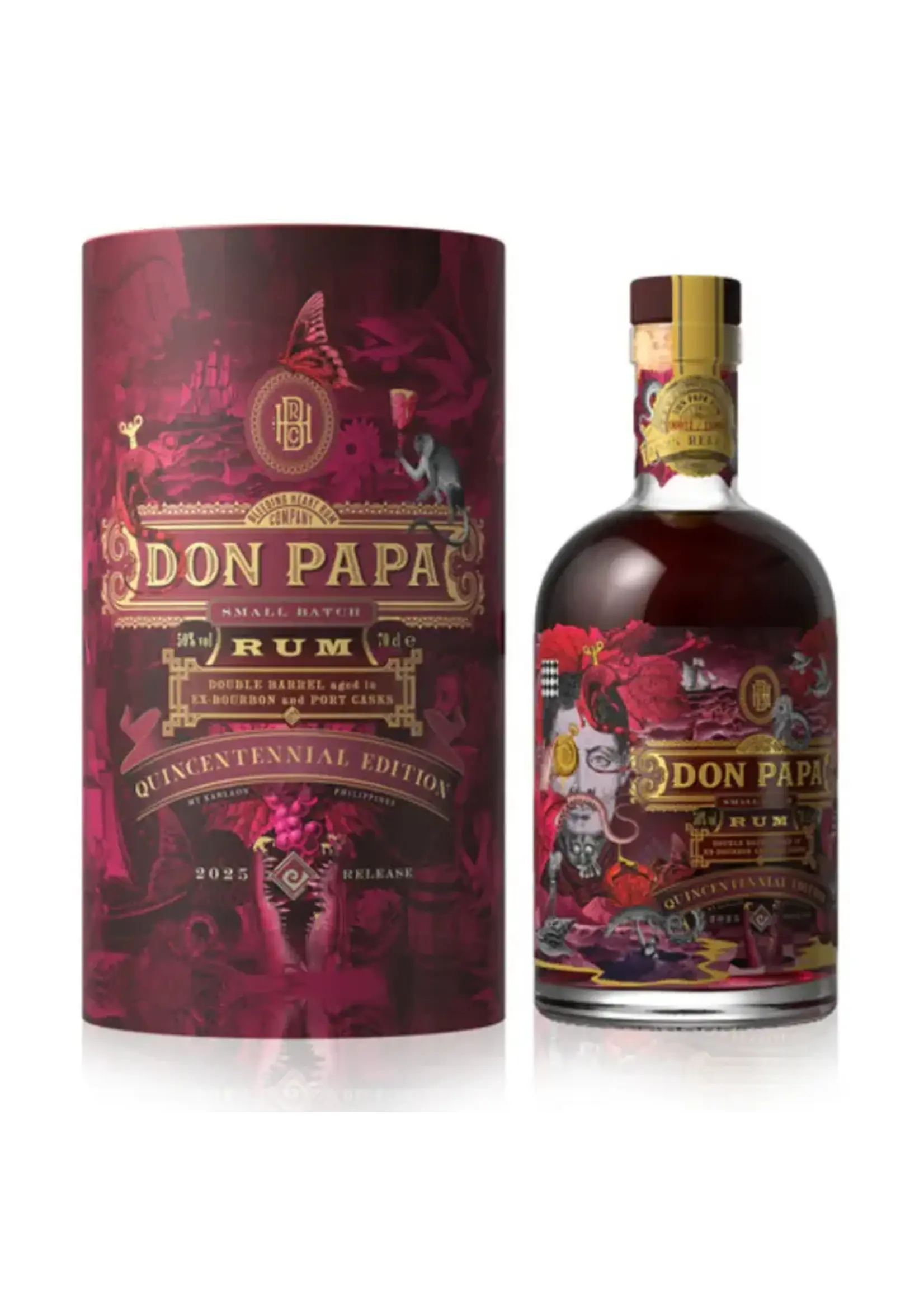 Don Papa Quincentennial Edition 2025 Release 50% 70cl