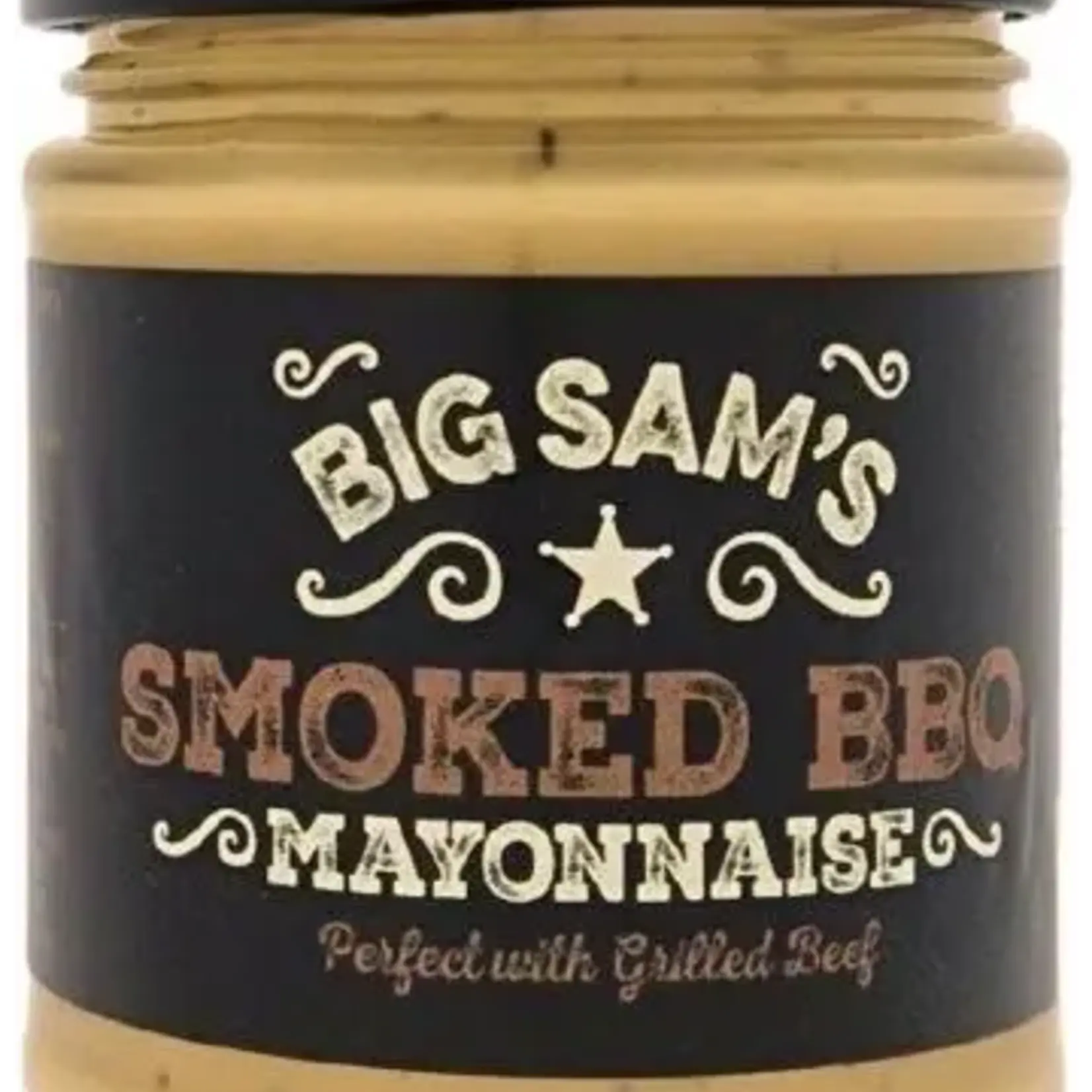 Big Sam's BBQ Mayonaise Gerookt 190ml