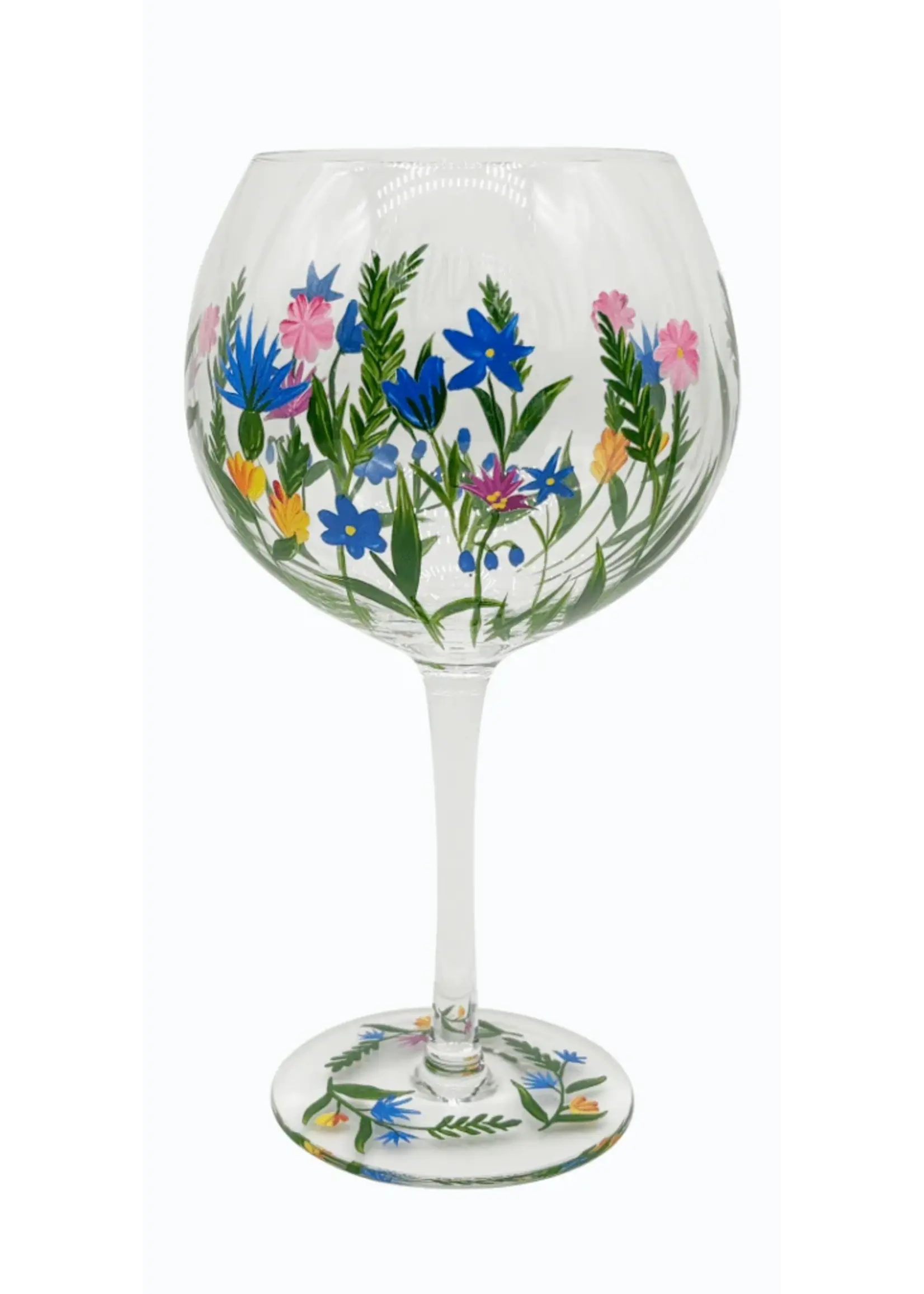Flora Gin Glass Flowerfield Singlepack Giftbox