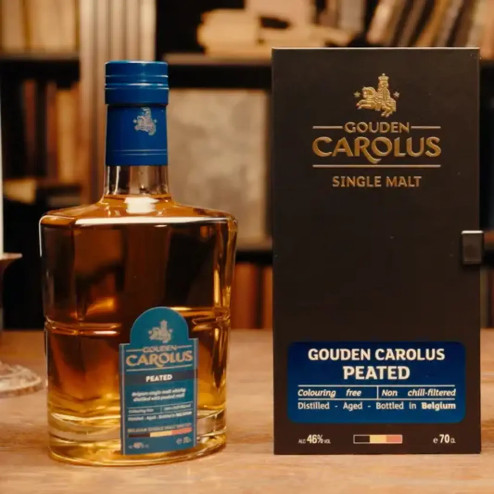 Gouden Carolus Peated 46% 70cl