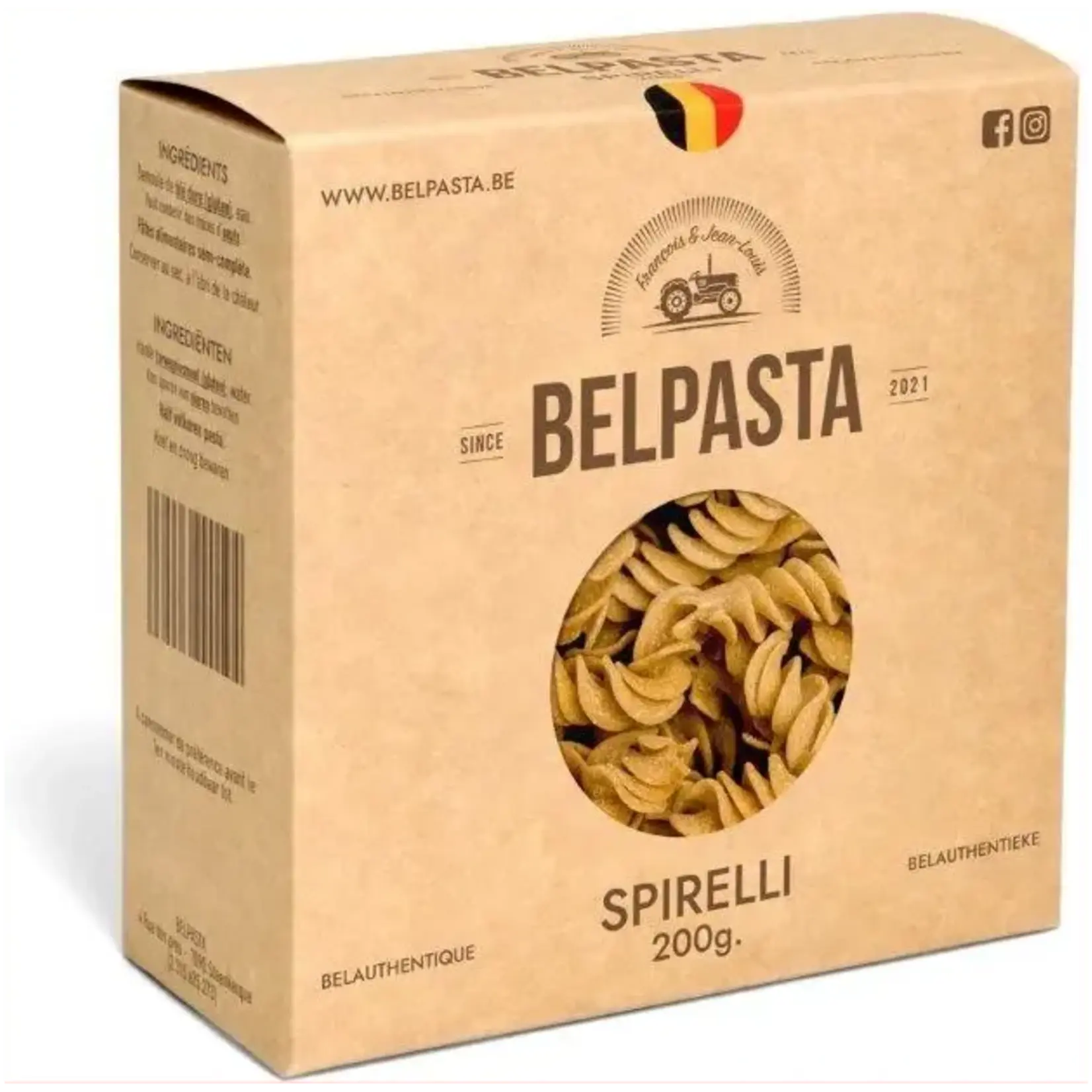 Belpasta Spirelli Doosje 200g