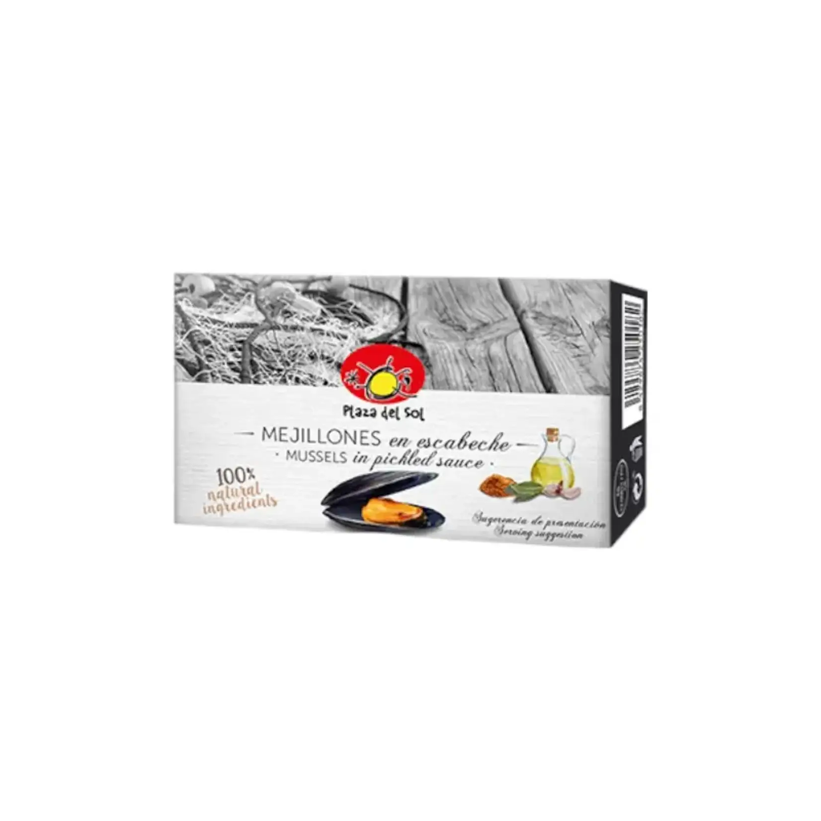 Plaza del Sol Mejillones en Escabeche 115g