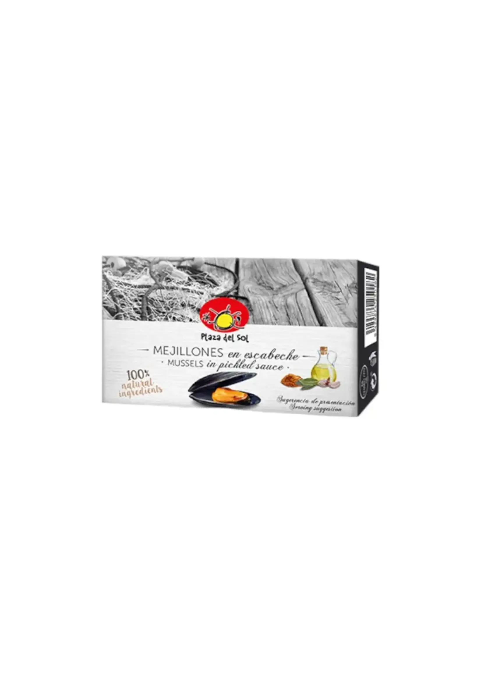 Plaza del Sol Mejillones en Escabeche 115g