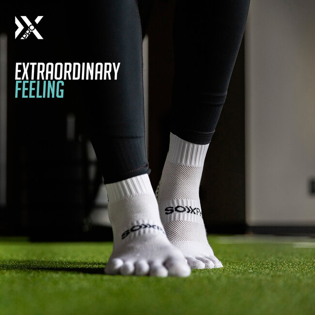GEARXPro SOXPro - Five Toe - Wit