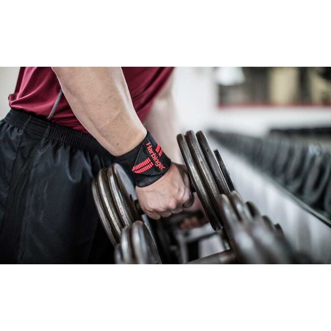 Harbinger Wrist Wraps Red Line