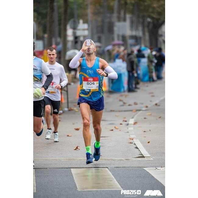 INC PRO Compressie Arm Sleeves - Wit / Zwart