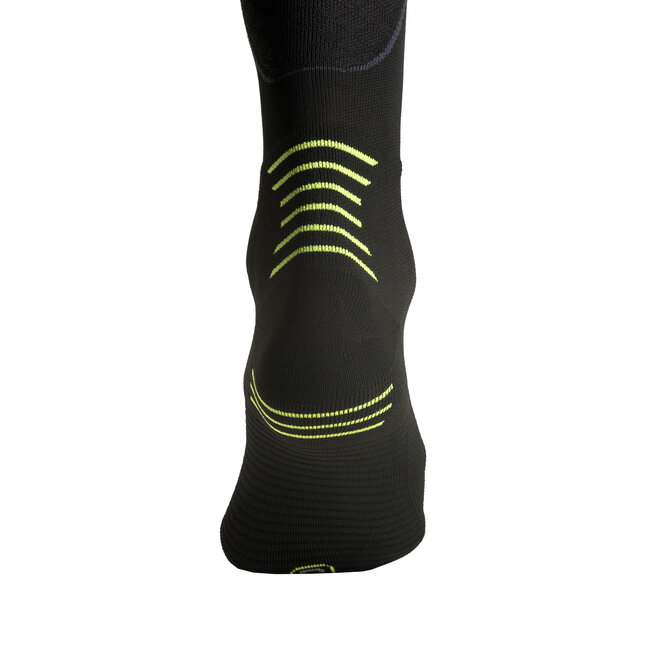 INC PRO Compressiekousen zwart / groen