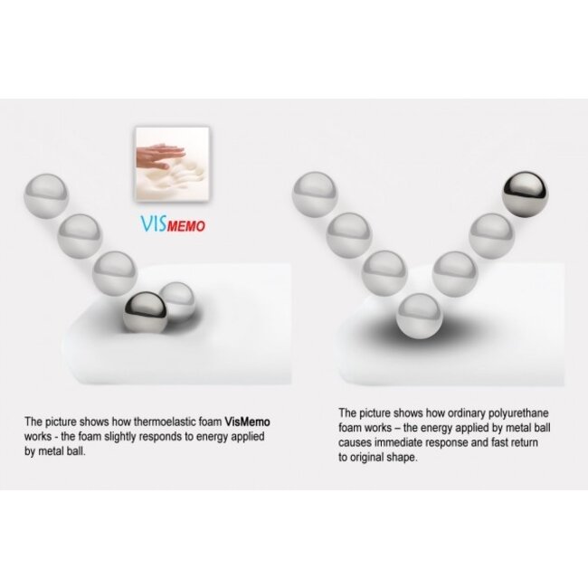 Reh4Clinic Orthopedisch hoofdkussen met memory foam