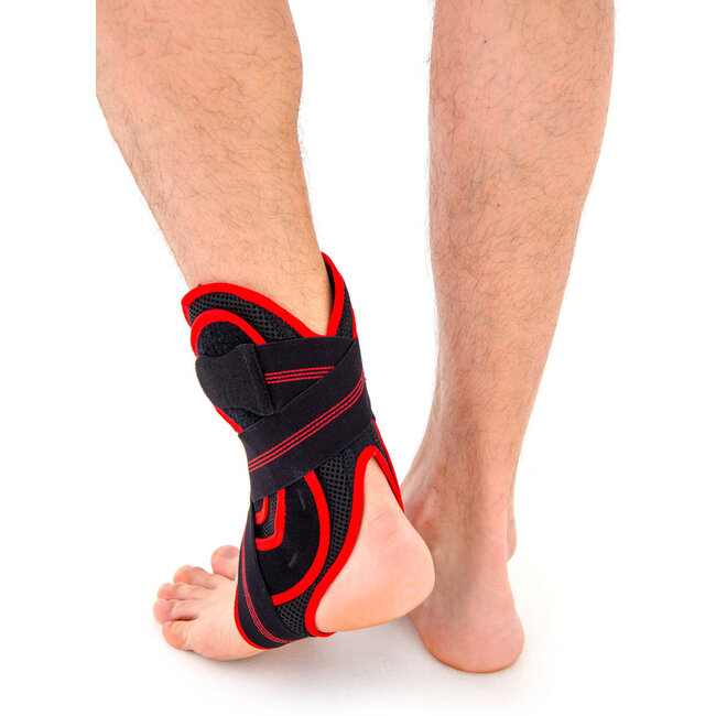 Reh4Sport Lichtgewicht Enkelbrace met baleinen en straps