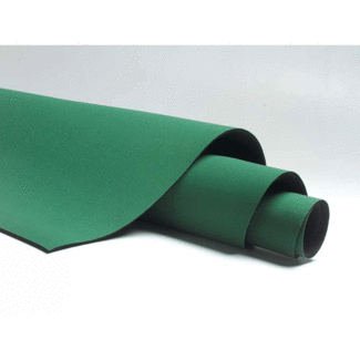 Spenco WACORE sheet material ca. 3.0 mm - Green (HS code 6402.20.0000)