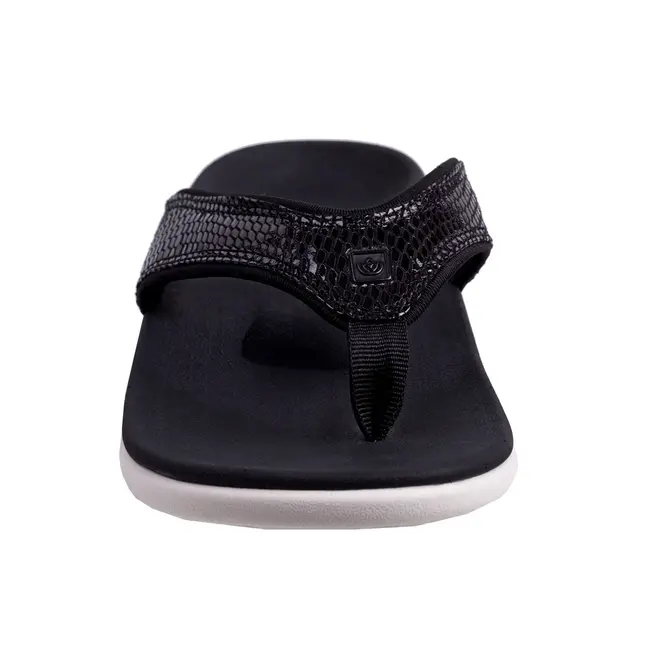 Spenco Slippers Yumi 2 dames - Gecko zwart