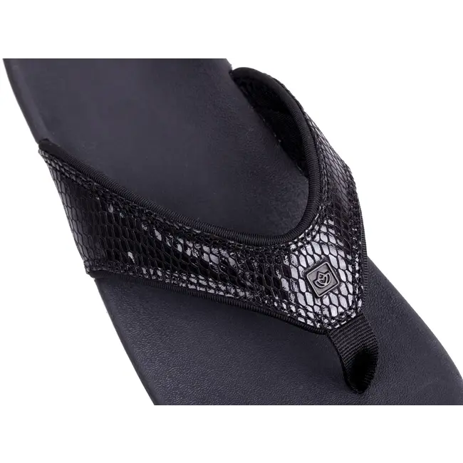 Spenco Slippers Yumi 2 dames - Gecko zwart