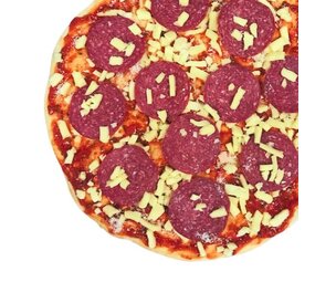 Hey! Pizza Pizza Salami Ø 29cm Glutenvrij Hey! Pizza Pizza Salami Ø 29cm Glutenvrij