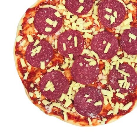 Hey! Pizza Pizza Salami Ø 29cm Glutenvrij Hey! Pizza Pizza Salami Ø 29cm Glutenvrij