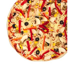 Hey! Pizza Vegan Pizza Vegetarian Ø 29cm Glutenvrij Hey! Pizza Vegan Pizza Vegetarian Ø 29cm Glutenvrij