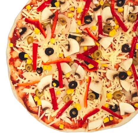 Hey! Pizza Vegan Pizza Vegetarian Ø 29cm Glutenvrij Hey! Pizza Vegan Pizza Vegetarian Ø 29cm Glutenvrij