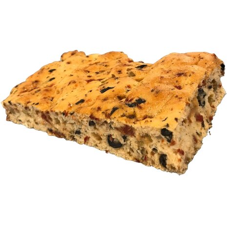 Hey! Pizza Focaccia Tomaat & Olijven - Glutenvrij