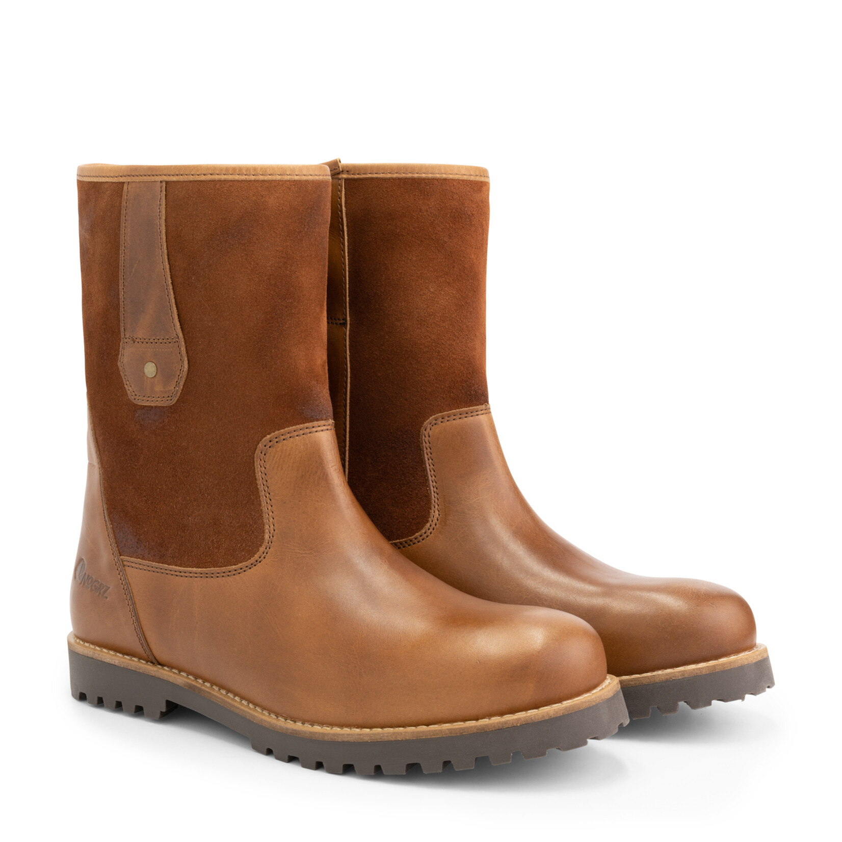 NoGRZ NoGRZ R. Cassels Halfhoge Laarzen voor Dames - 100% Leer