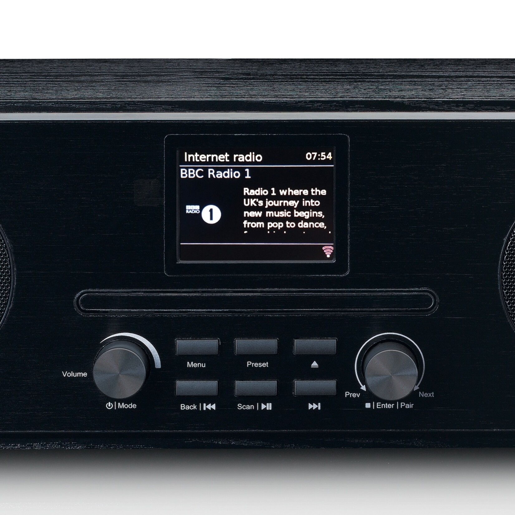 Lenco Lenco DIR-261BK DAB+/FM Radio - Internetradio met CD-speler en Bluetooth