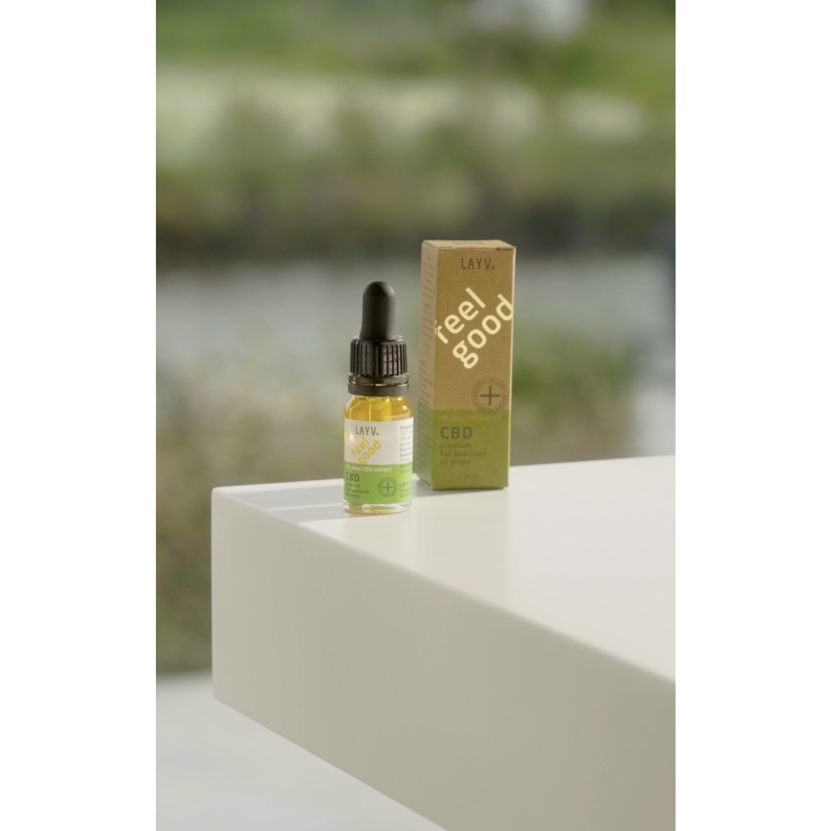 Layv LAYV® Extra Virgin CBD Olie 3% met Milde Smaak [300 mg CBD]