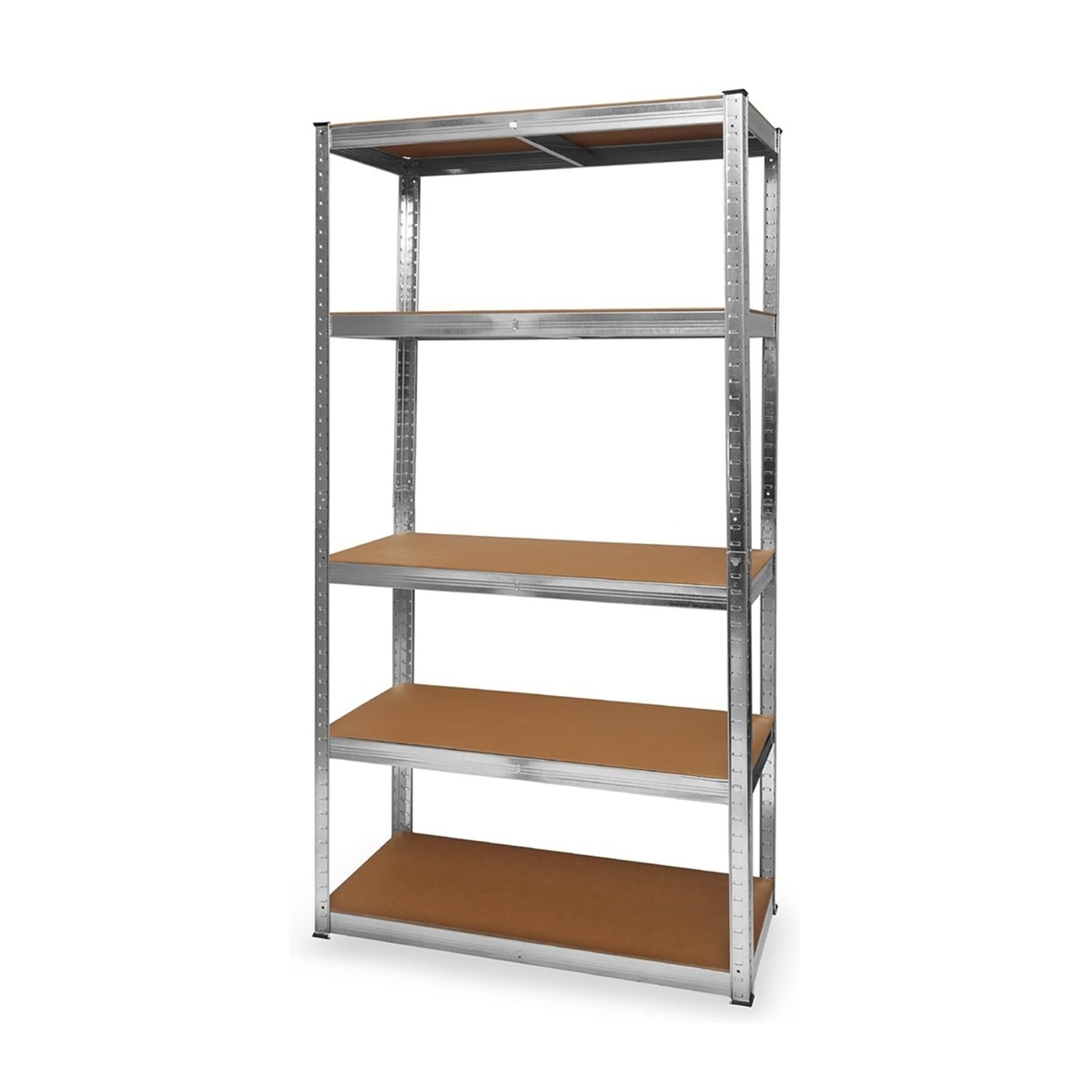 QLT No Less QLT Stellingkast met 5 Schappen - Open Opbergkast - 180 x 90 x 40 cm - Metaal