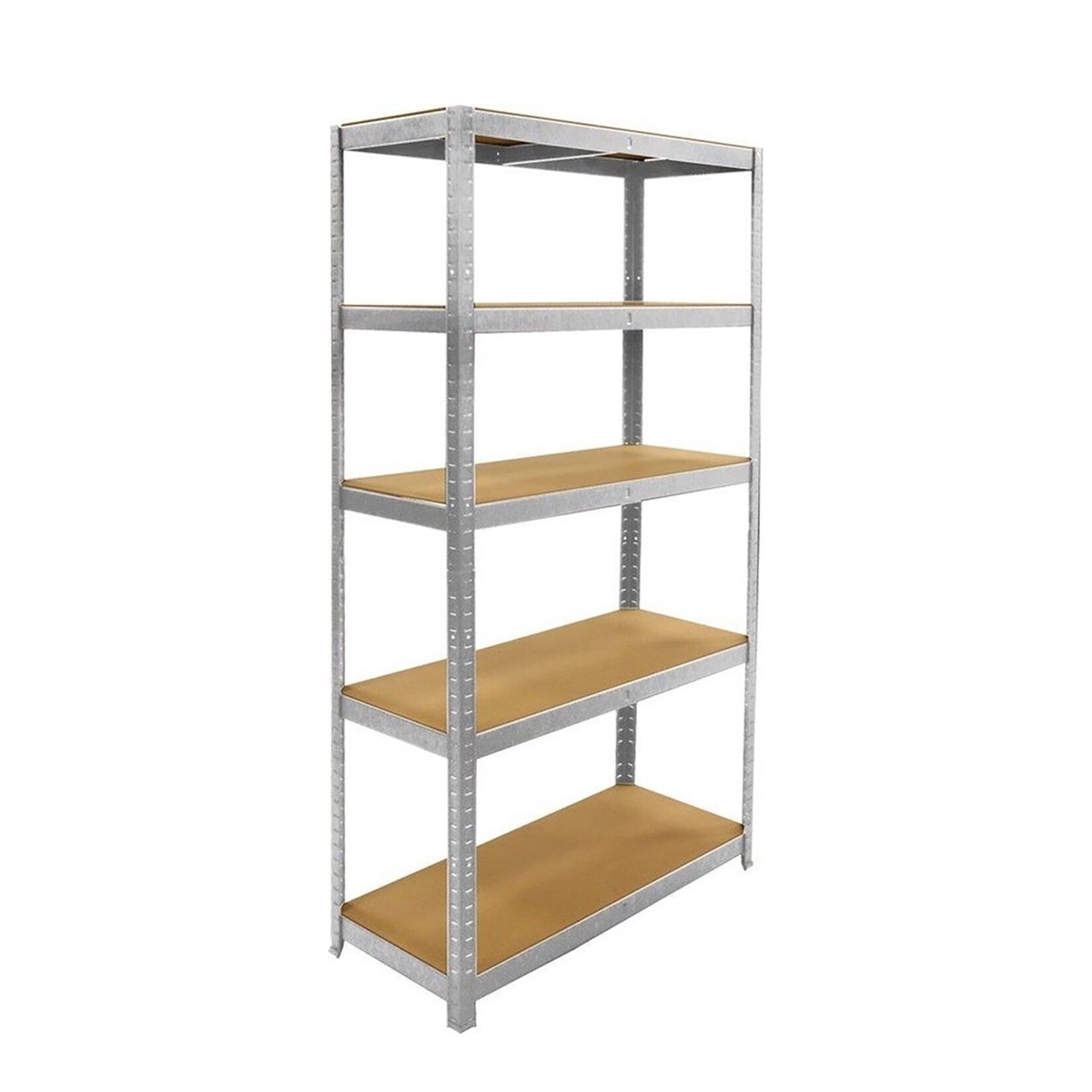 QLT No Less QLT Stellingkast met 5 Schappen - Open Opbergkast - 180 x 90 x 40 cm - Metaal