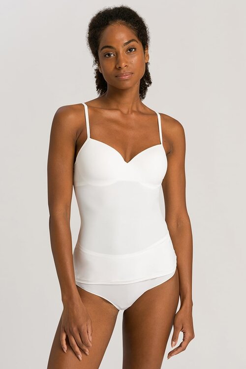 Hanro Off White Allure Gepolsterter BH-Top