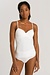 Hanro Off White Allure Gepolsterter BH-Top