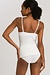Hanro Off White Allure Gepolsterter BH-Top