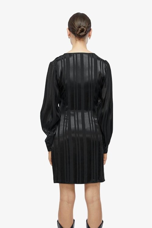 Anine Bing Schwarzes Penelope Kleid