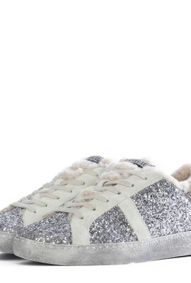 Toral Shoes Silberweiße Turnschuhe