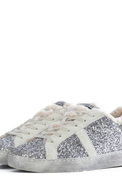 Toral Shoes Silberweiße Turnschuhe