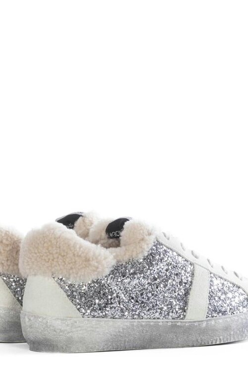 Toral Shoes Silberweiße Turnschuhe