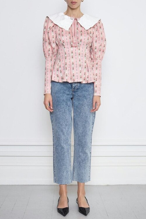 Notes du Nord Verschiedene Farben Beth Bluse