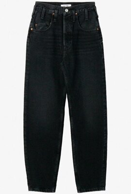 RE/DONE Schwarzes Holzbein