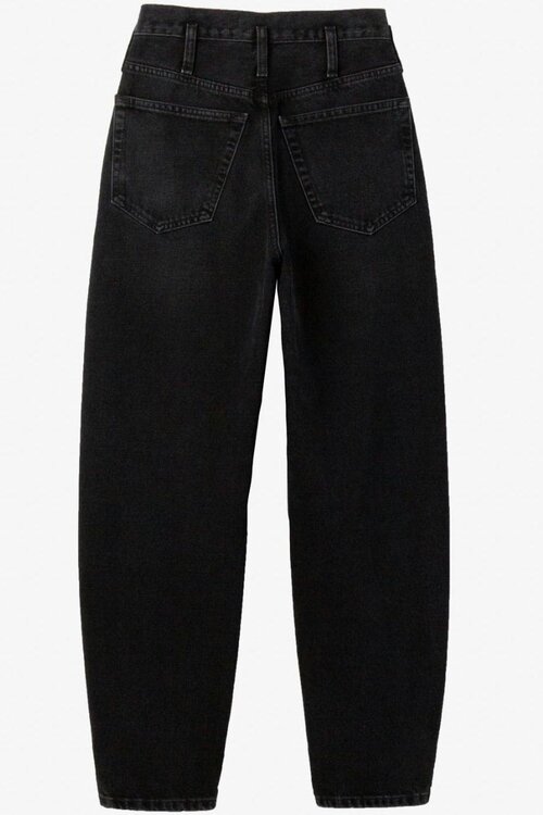 RE/DONE Schwarzes Holzbein