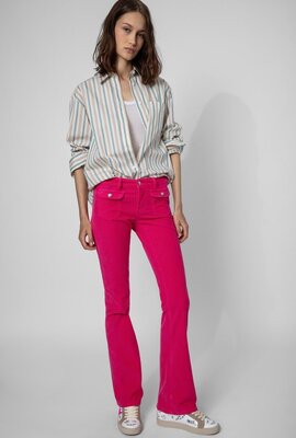 Zadig & Voltaire Framboise Hippie Velvet Cotele