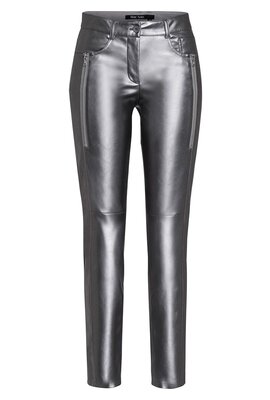 Marc Aurel Glänzende graue Hose