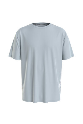 Calvin Klein Ice Frottee-T-Shirt mit Rundhalsausschnitt