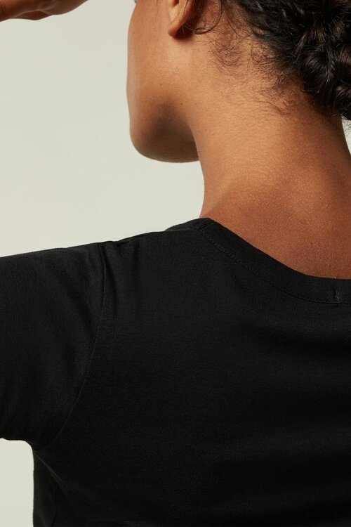 10Days Schwarz DAS SLIM FIT TEE