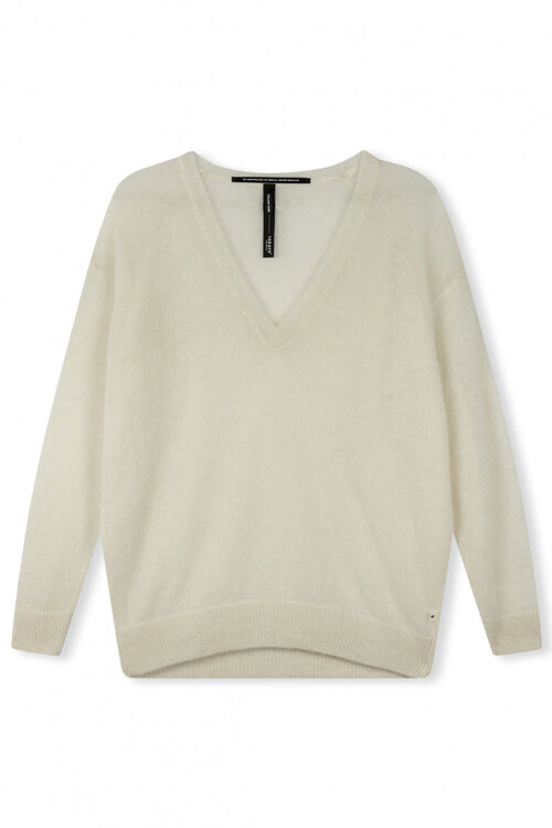 10Days Ecru DER DÜNNE PULLOVER