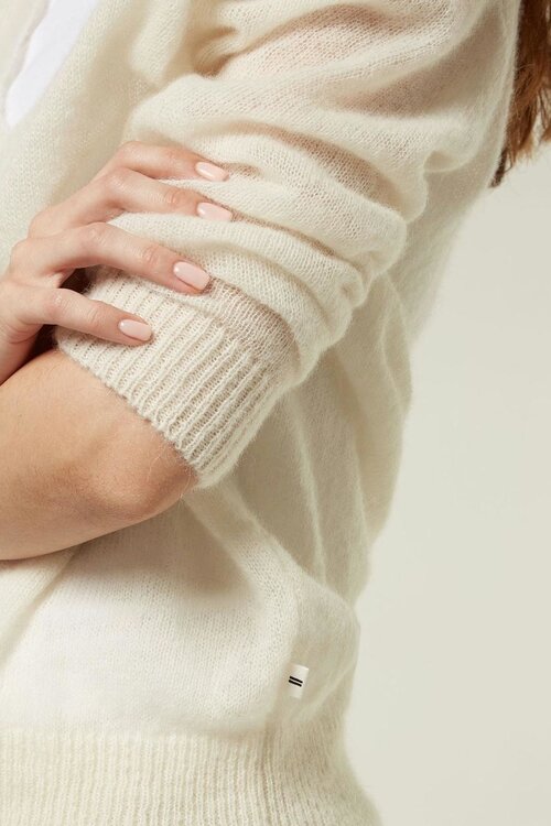 10Days Ecru DER DÜNNE PULLOVER